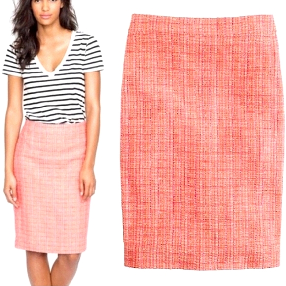 J. Crew Dresses & Skirts - J. Crew No 2 Pencil Tweed Skirt size 10